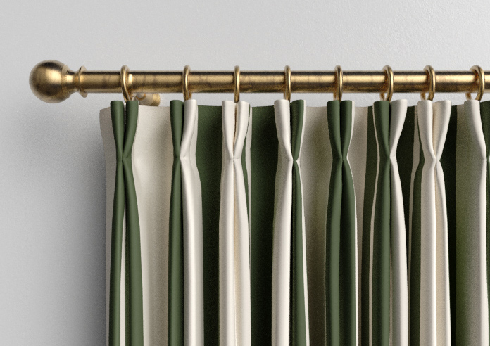 The British Stripe Co. Edward, Chilterns No.1 - Made to Measure Curtains - Image 10